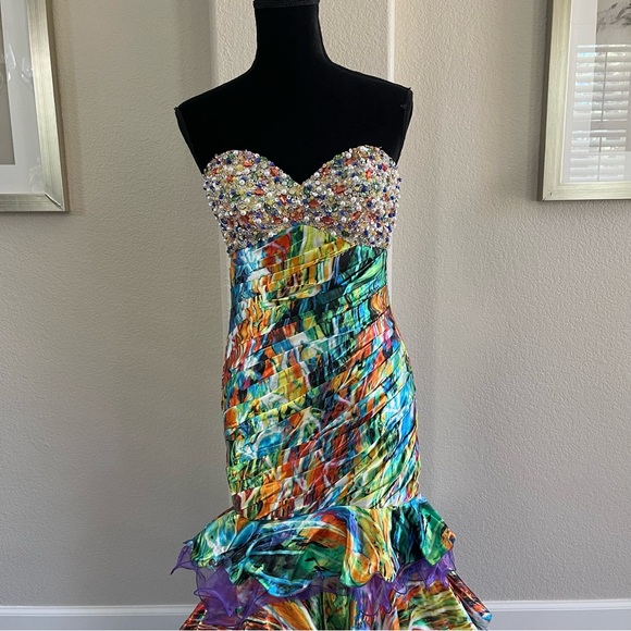 NWT Bicici & Coty Formal Dress/Gown | S - Picture 6 of 13